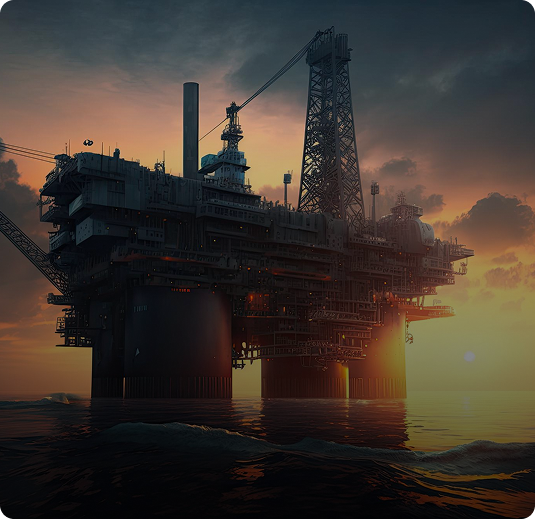 Offshore oil platform